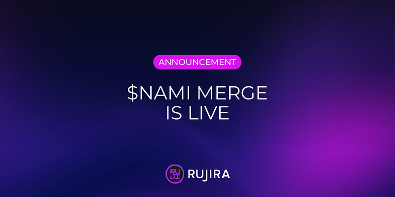 The $NAMI Merge is live!
